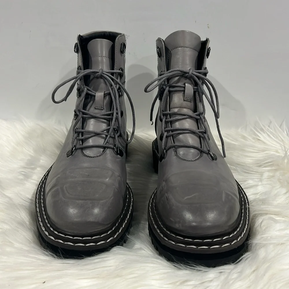 Free People Carter Lace Up Boot SZ 41